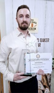 James Berge winner Young Bread Baker of the Year